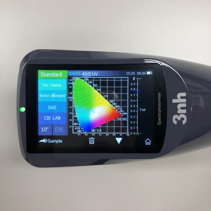 Спектрофотометр 3НХ ИС4560 45/0 контролера краски автомобиля сравненный к Коника Минолта КМ25КГ