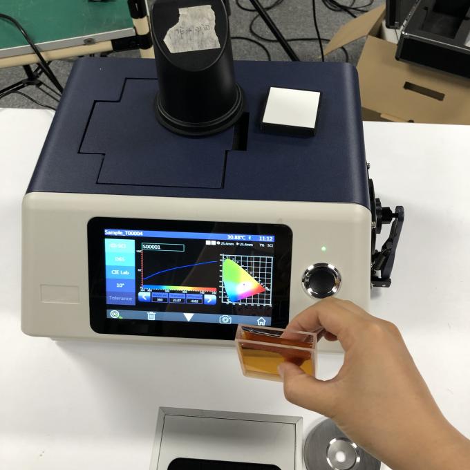 спектрофотометр бенхтоп 3нх ИС6060 с программным обеспечением ПК для пропускаемости и отражения и помохом покрашенного стекла