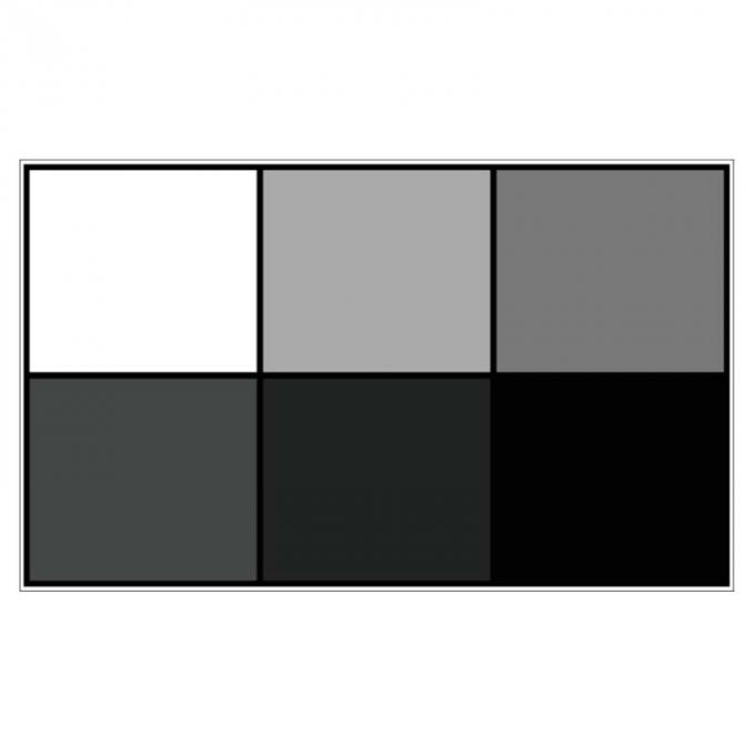 Диаграмма масштаба серого цвета Cine Sineimage YE0211