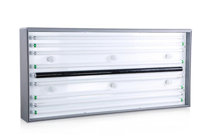 Будочка просмотра цвета краски простой структуры большая с 6 различными источниками света P120